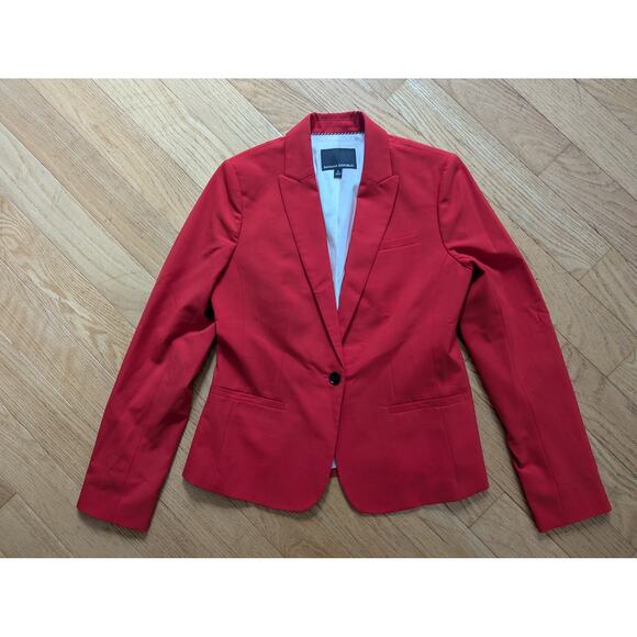 Banana Republic Womens Size 4 Blazer Suit Jacket Single Breasted Office Work - Picture 9 of 15